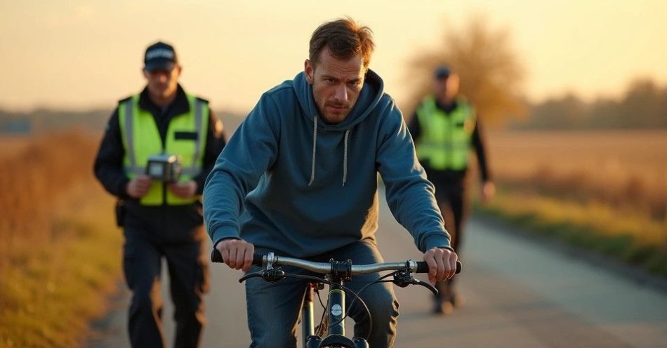 zdjęcie: Nietrzeźwy rowerzysta poszukiwany zatrzymany w Nowogrodźcu / TM/ przykładowa ilustracja