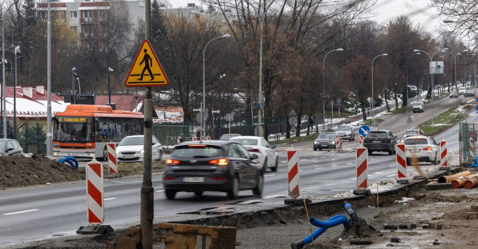 zdjęcie: Trwa rozbudowa skrzyżowania ulic Lwowskiej i Mieszka I w Rzeszowie / fot. nadesłane