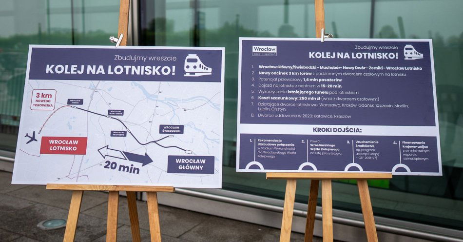 zdjęcie: Kolej na kolej... na lotnisko / fot. nadesłane