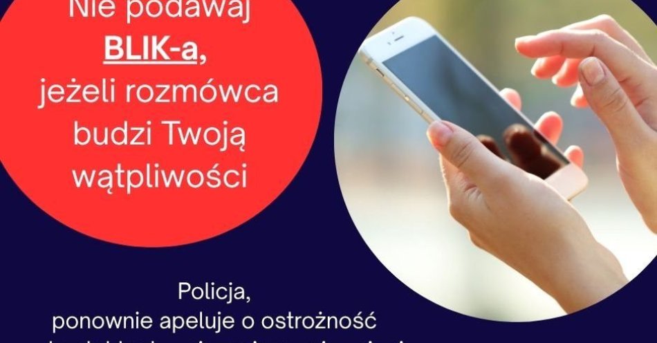 zdjęcie: Podszył się za kolegę i wyłudził 1800 zł przez BLIK / fot. KPP Włodawa