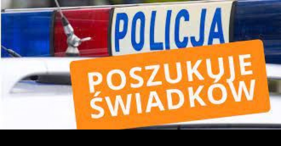zdjęcie: Policjanci poszukują świadków potrącenia pieszej / fot. KPP w Strzelinie
