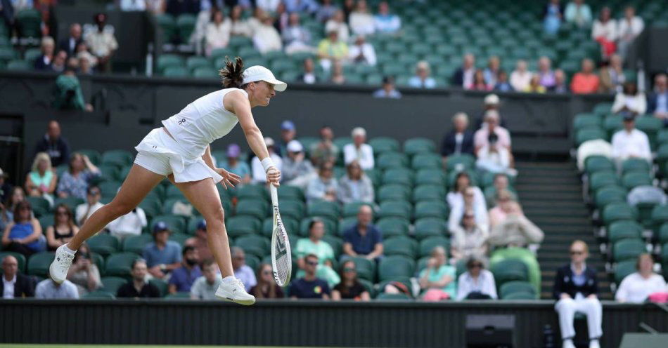 zdjęcie: Wimbledon - Iga Świątek awansowała do trzeciej rundy / fot. PAP