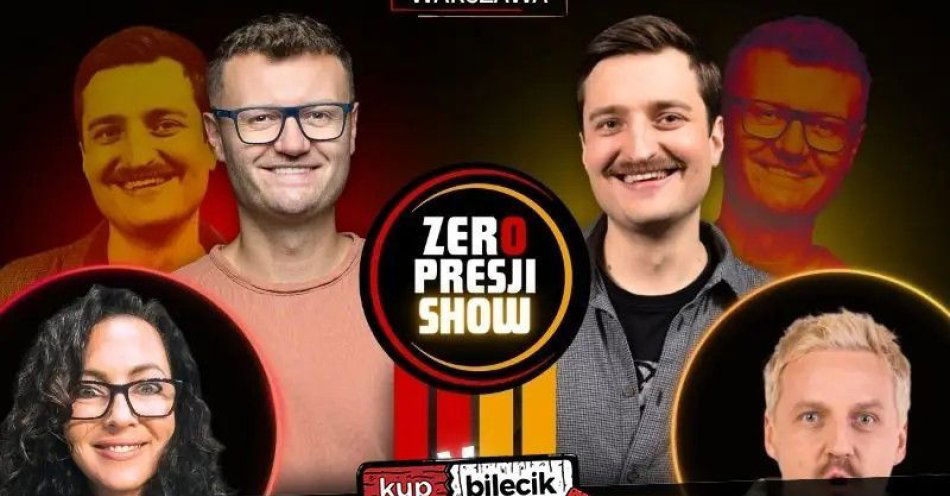 zdjęcie: Ruciński, Sikora, Tremiszewski + goście: Domagała, Piasecka / kupbilecik24.pl / Ruciński, Sikora, Tremiszewski + goście: Domagała, Piasecka
