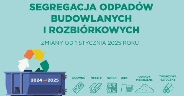 Obowiązek selektywnego zbierania odpadów budowlanych i rozbiórkowych