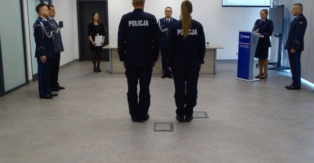 Nowi policjanci w Lwówku Śląskim złożyli ślubowanie