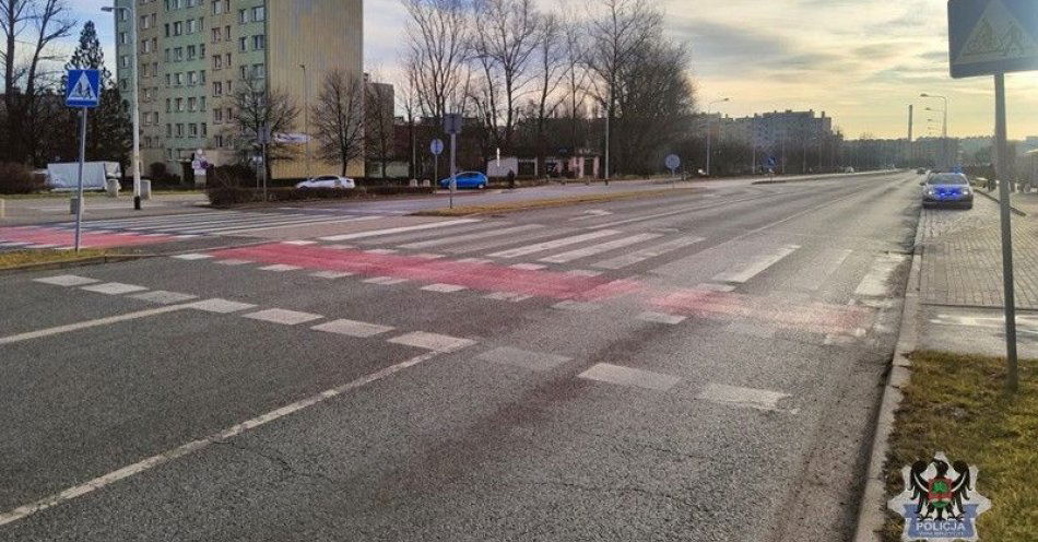 zdjęcie: Wałbrzych: policyjna akcja dla bezpieczeństwa pieszych i rowerzystów / fot. KMP w Wałbrzychu