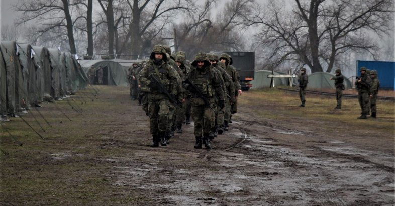 zdjęcie: Terytorialsi na poligonie / fot. nadesłane