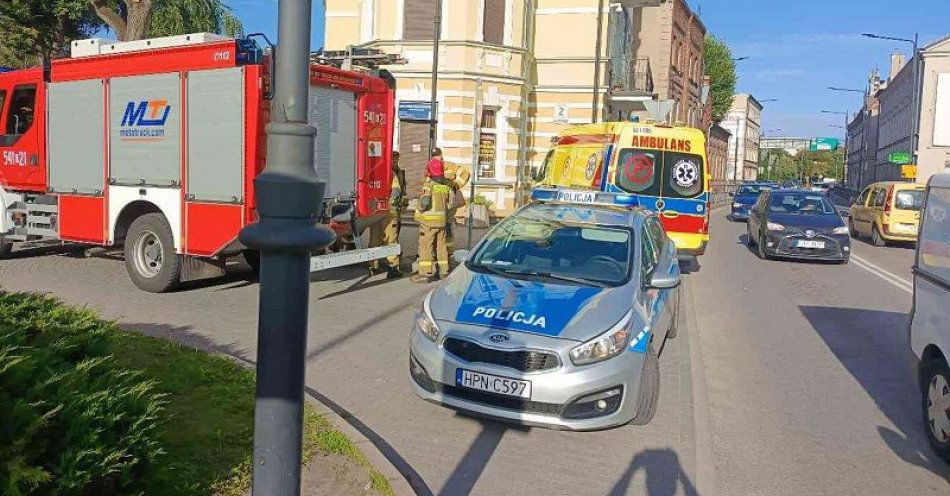 zdjęcie: Potrącenie rowerzysty / fot. KPP w Tczewie