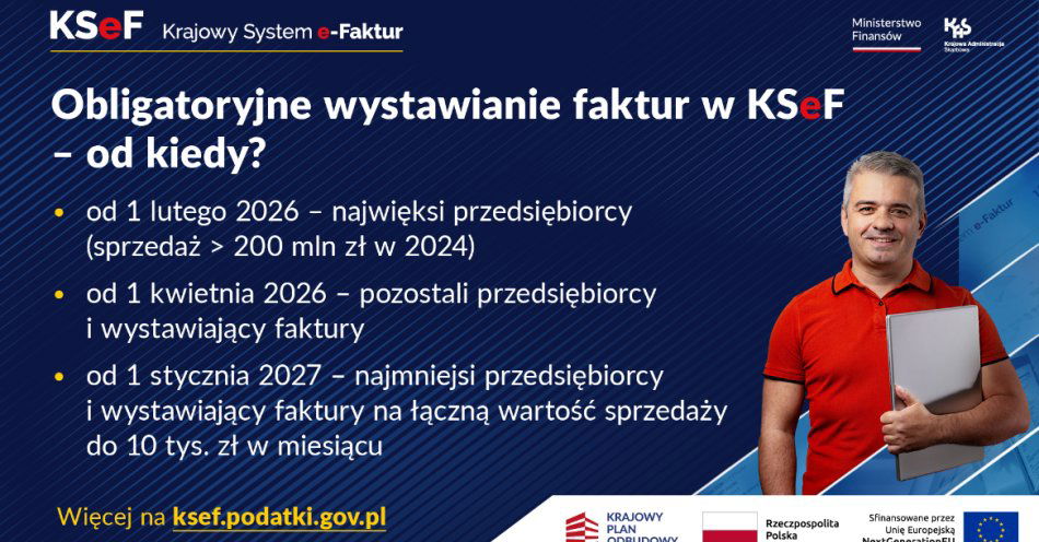 zdjęcie: Cykl bezpłatnych szkoleń Środy z KSeF / fot. nadesłane