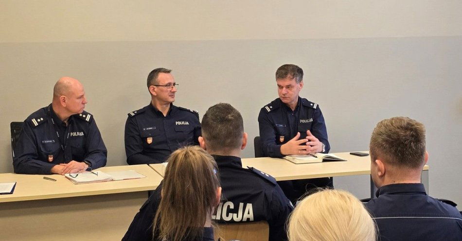 zdjęcie: Nowy Komendant Powiatowy Policji w Chrzanowie / fot. KMP w Chrzanowie