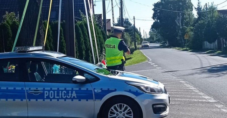zdjęcie: Trwa akcja „Prędkość” / fot. KPP w Dzierżonowie