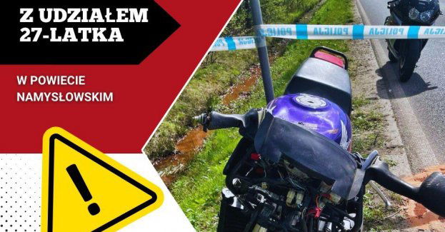 Wyjaśniamy okoliczności tragicznego wypadku z udziałem motocyklisty