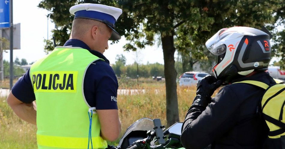 zdjęcie: Apel ciechanowskich policjantów do motocyklistów o ostrożną jazdę! / fot. KPP w Ciechanowie