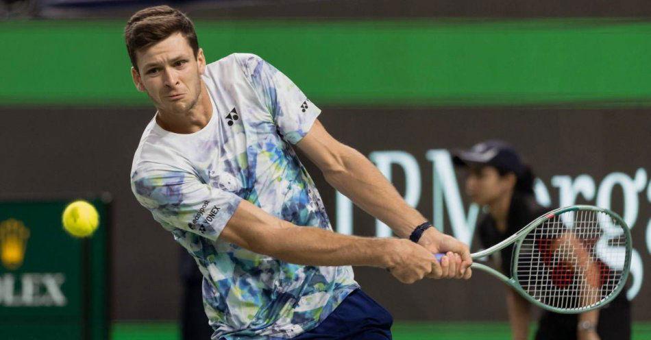 zdjęcie: Turniej ATP w Bazylei - Hubert Hurkacz awansował do drugiej rundy / fot. PAP