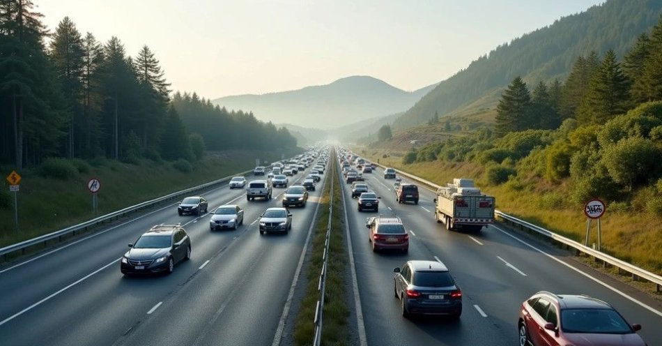 zdjęcie: Uwaga na zwiększony ruch i prędkość w niedzielę / TM/ przykładowa ilustracja