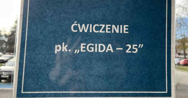 Ćwiczenia EGIDA 2025 w Komendzie Powiatowej Policji w Świdniku
