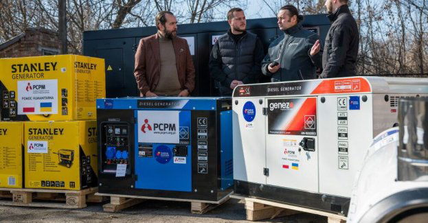 Ponad 560 agregatów przekazało Mazowsze lokalnym społecznościom w Ukrainie