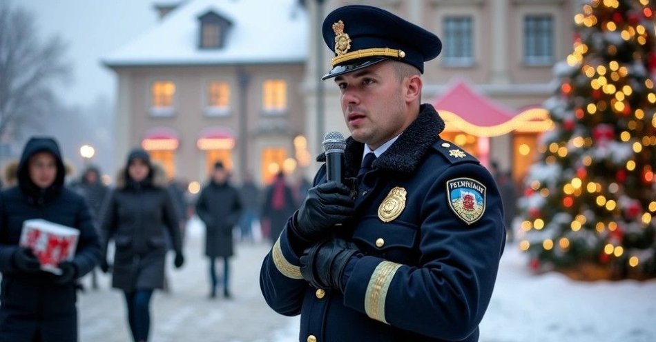zdjęcie: Świąteczne życzenia od Komendanta Policji w Łomży / TM/ przykładowa ilustracja