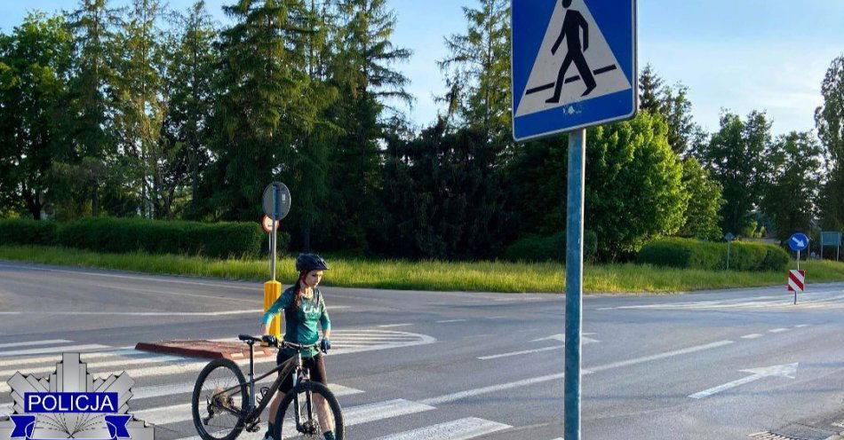 zdjęcie: Potrącenie rowerzysty na przejściu dla pieszych w Giżycku / fot. KPP w Giżycku