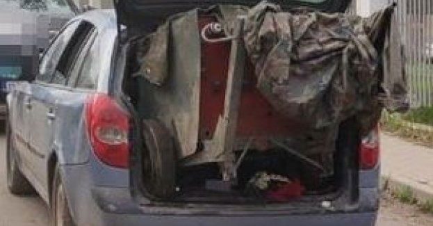 Włamanie do pomieszczenia gospodarczego. Sprawca zatrzymany w trakcie przewożenia skradzionego mienia