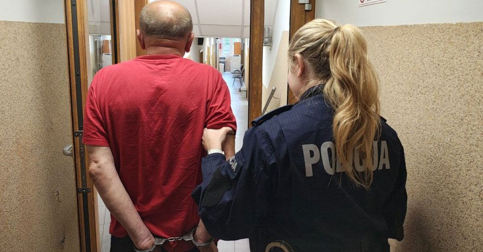 zdjęcie: Policjanci zatrzymali złodzieja z terenu szpitala / fot. KPP w Zgierzu