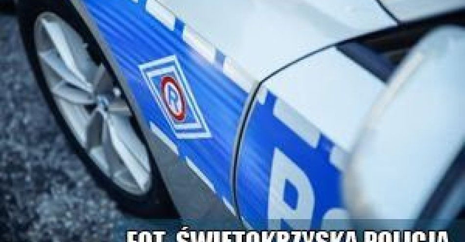 zdjęcie: Pijany kierowca ujęty przez świadków po wymuszeniu pierwszeństwa / fot. KPP Skarżysko-Kamienna