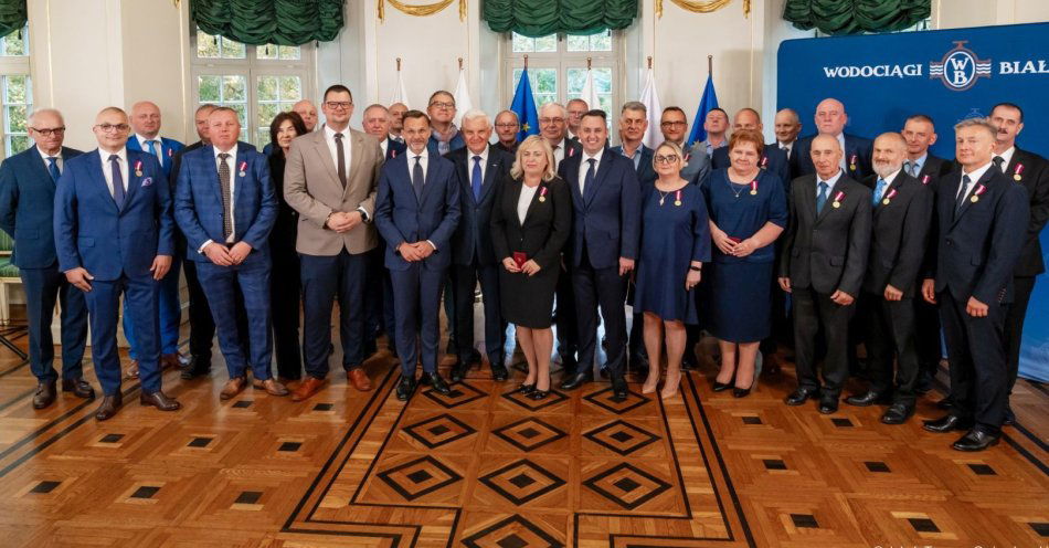 zdjęcie: Pracownicy Wodociągów odznaczeni / fot. nadesłane