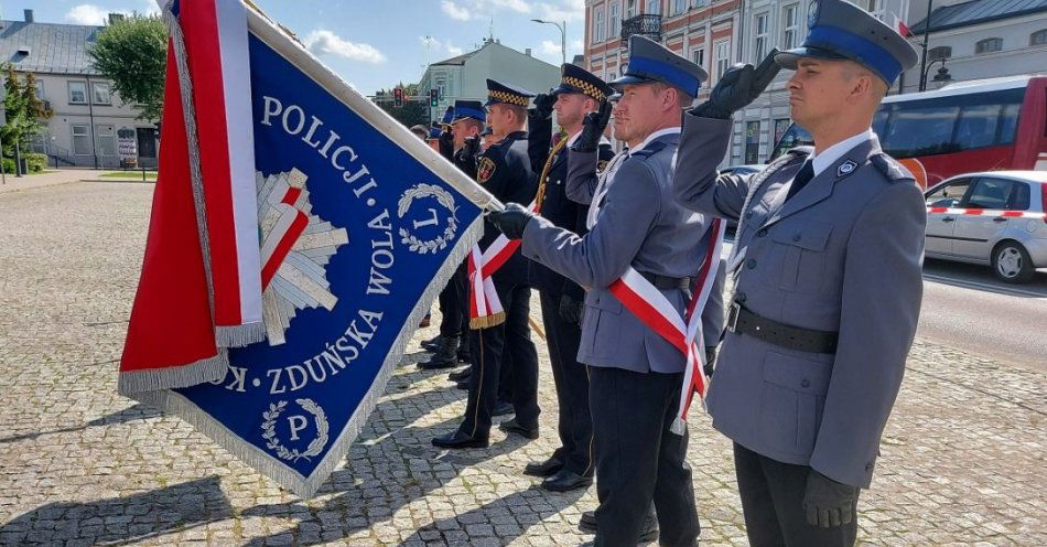 zdjęcie: Obchody wybuchu II Wojny Światowej / fot. KPP w Zduńskiej Woli