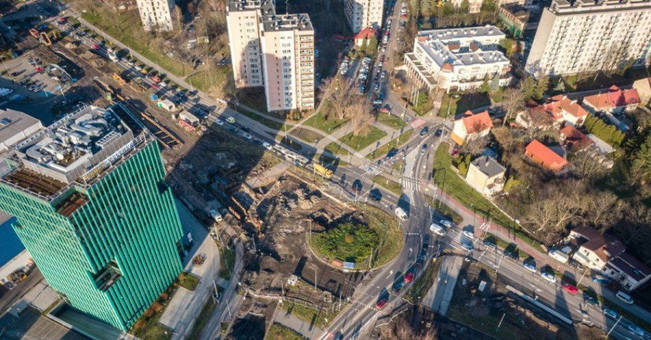 zdjęcie: Tramwaj do Mistrzejowic - kontynuujemy wykop tunelu i prace na pętli / fot. UM Kraków / Fot. tramwajdomistrzejowic.pl