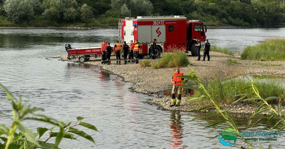 zdjęcie: Niestety pierwsza ofiara utonięcia w regionie tarnowskim / fot. KMP w Tarnowie