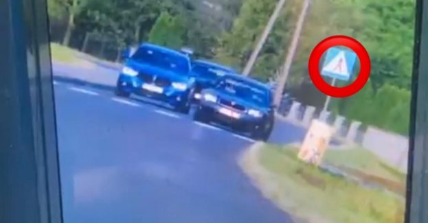 Zwiekszył prędkość, aby wyprzedzić