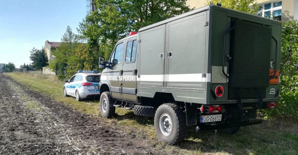 zdjęcie: Znalazł granat na polu w Osięcinach / fot. KPP w Radziejowie