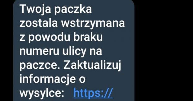 Czekasz na przesyłkę i dostałeś sms, aby uzupełnić dane adresowe? Nie klikaj w podesłany link, to oszustwo!
