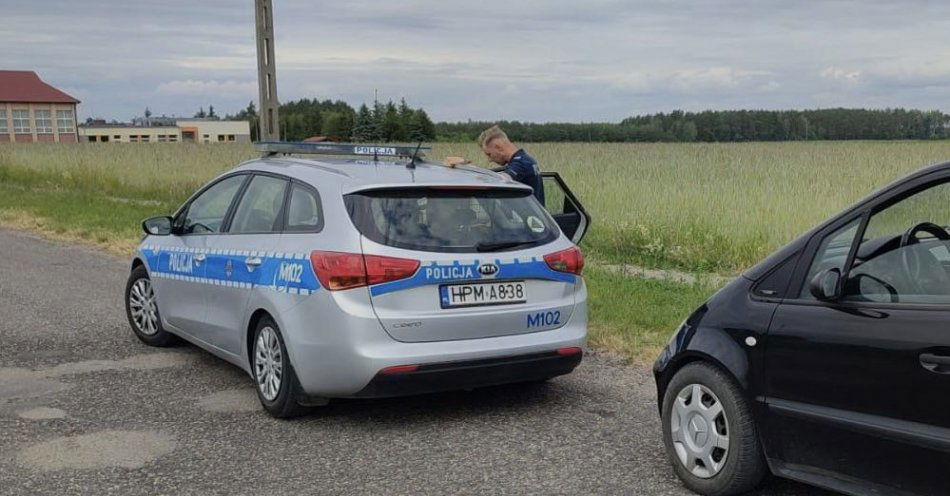 zdjęcie: Nie zatrzymał się do kontroli, bo miał ponad promil i zakaz kierowania pojazdami / fot. KPP Kolno
