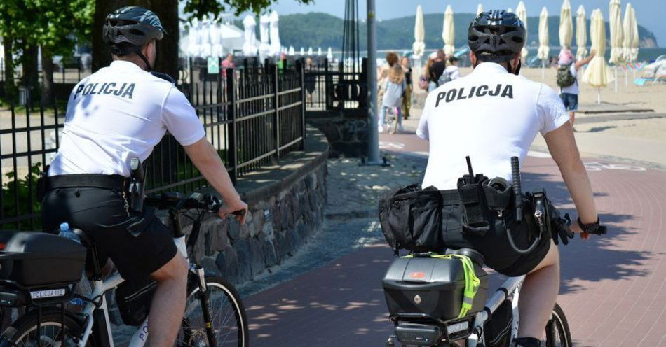 zdjęcie: Bezpiecznie na rowerze / fot. KMP w Sopocie