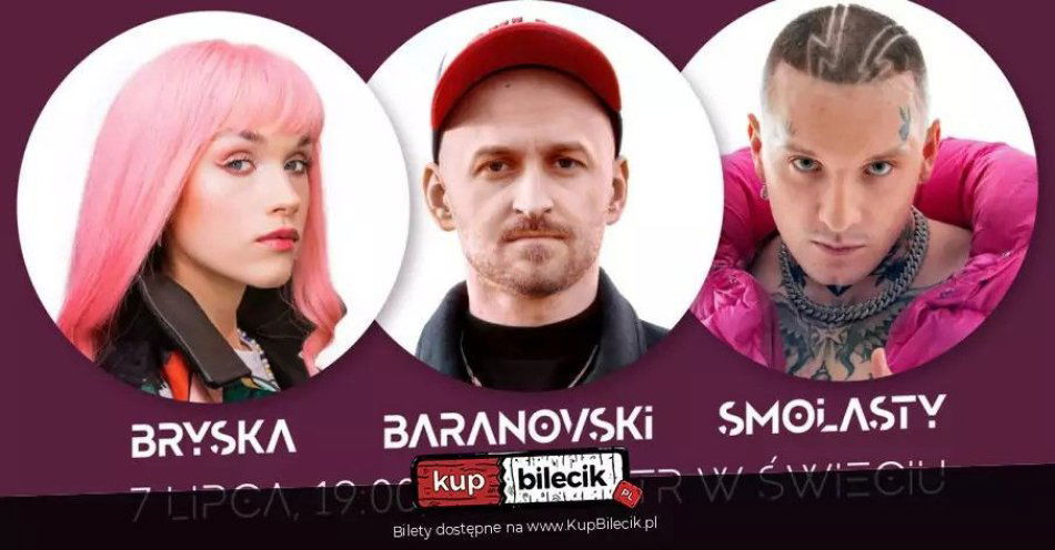 zdjęcie: Summer Hot Festival | Tribbs Julia Żugaj Kuba Szmajkowski Lanberry / kupbilecik24.pl / Summer Hot Festival | Tribbs | Julia Żugaj | Kuba Szmajkowski | Lanberry