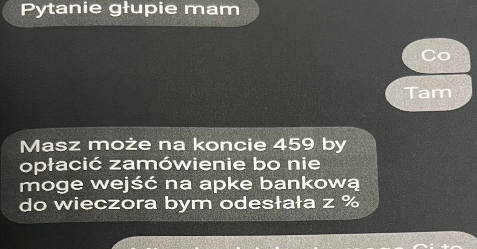 zdjęcie: Chciał pomóc siostrze, został oszukany / fot. KPP Świdnik