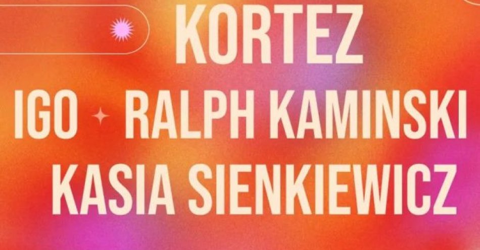 zdjęcie: OD NOWA: Kortez | Igo | Ralph Kaminski | Kasia Sienkiewicz / kupbilecik24.pl / OD NOWA: Kortez | Igo | Ralph Kaminski | Kasia Sienkiewicz