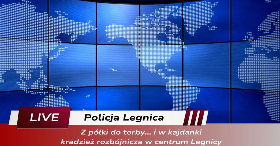 zdjęcie: Zdecydowana reakcja ochrony i szybka interwencja policji / fot. KMP w Legnicy