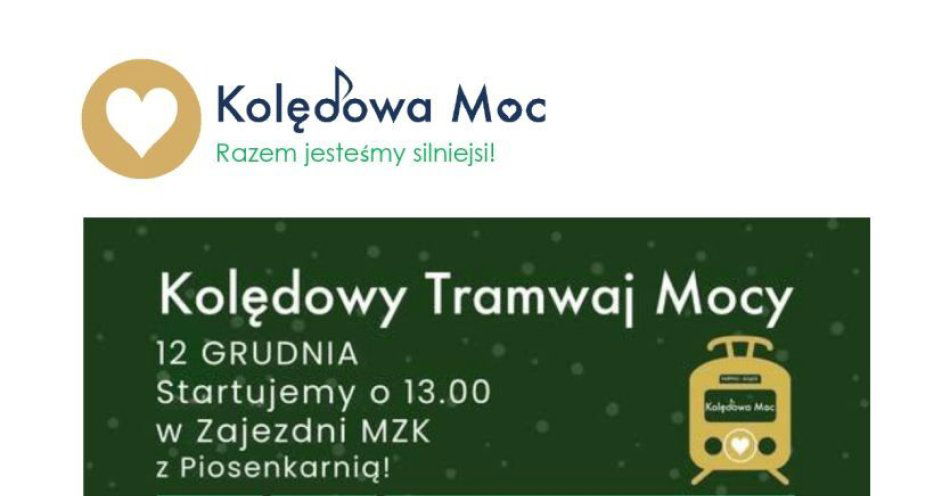zdjęcie: 12 grudnia br. wyjedzie na ulice Grudziądza Kolędowy Tramwaj Mocy! / fot. nadesłane