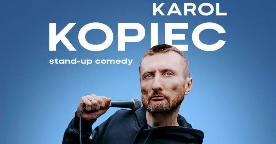 zdjęcie: Karol Kopiec, stand - up comedy w programie 