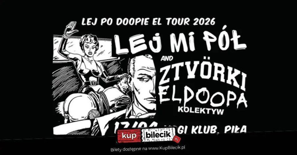 zdjęcie: Lej po Doopie Tour 2026 / kupbilecik24.pl / Lej po Doopie Tour 2026