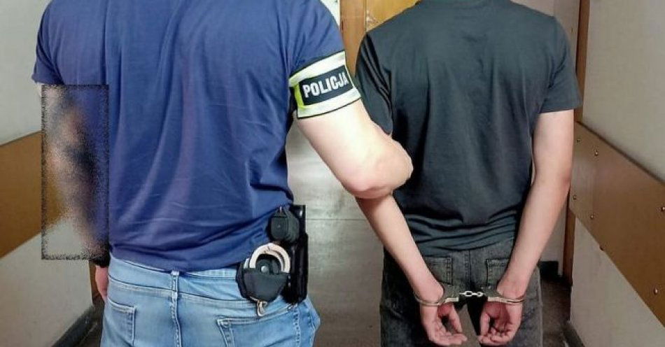zdjęcie: Wpadka złodzieja alkoholu / fot. KPP w Sieradzu