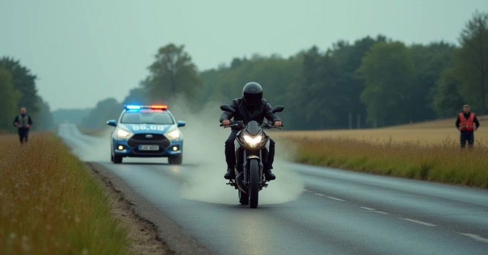 zdjęcie: Motocyklista bez prawa jazdy uciekł policji i trafił za kraty / TM/ przykładowa ilustracja