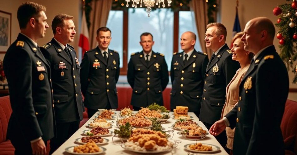 zdjęcie: Wigilia w Komisariacie Kolejowym Policji w Warszawie / TM/ przykładowa ilustracja