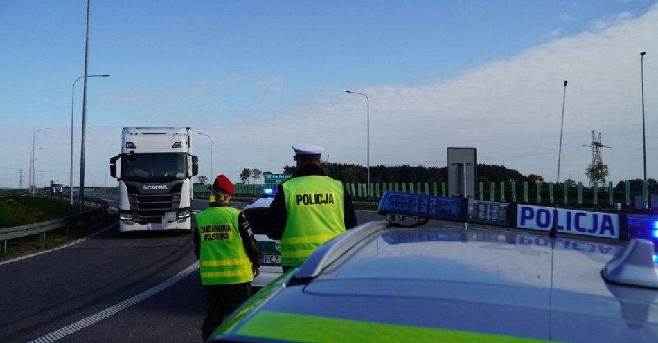 zdjęcie: 97 wykroczeń ciężarówek podczas akcji Bezpieczny kierowca / fot. KPP w Ełku
