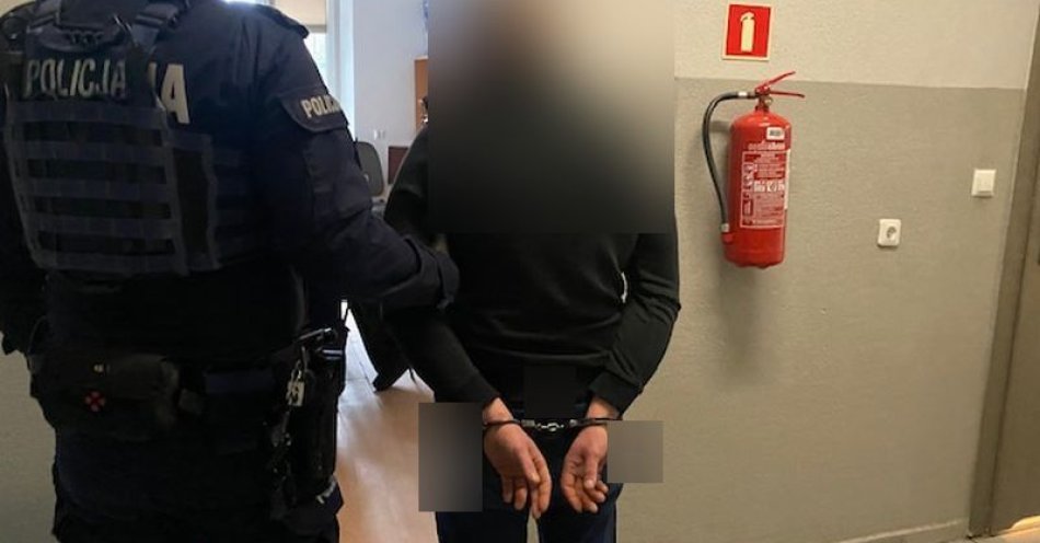 zdjęcie: Lubin: 42-latek aresztowany za przemoc wobec partnerki / fot. KPP w Lubinie