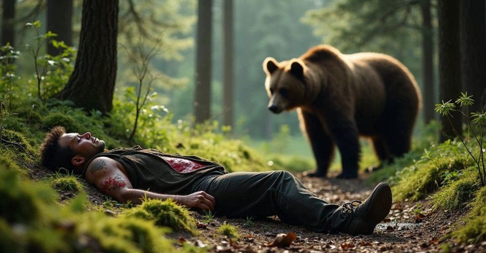 zdjęcie: Niedźwiedź zaatakował mieszkańca Kalnicy w Bieszczadach / TM/ przykładowa ilustracja