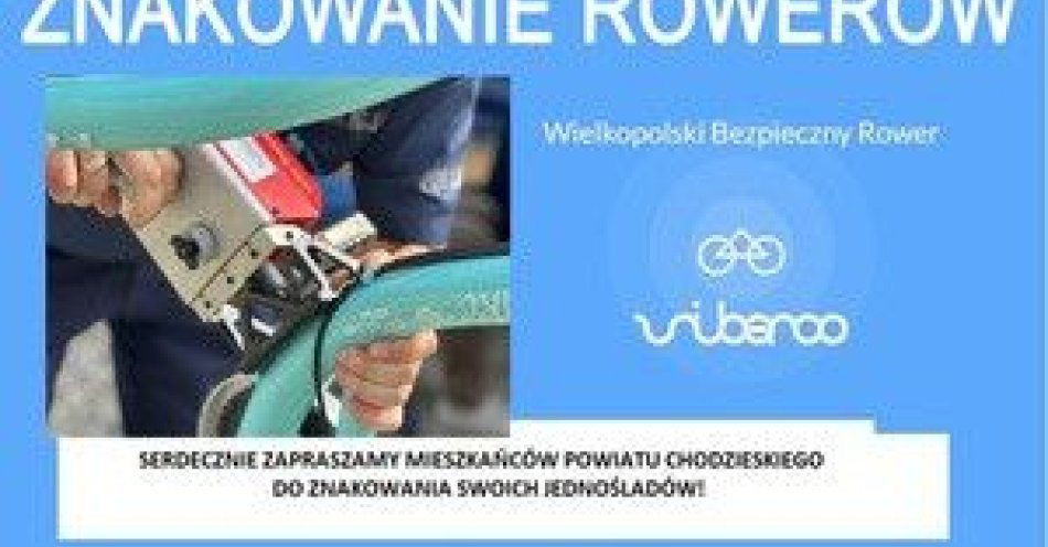 zdjęcie: Znakuj rower na Jesiennym Rajdzie w Kąkolewicach / fot. KPP Chodzież