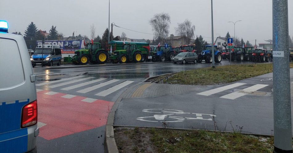 zdjęcie: Zakończył się protest w Chełmie / fot. KMP Chełm